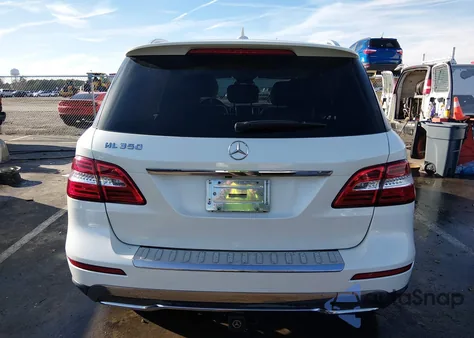 2013 Mercedes-Benz Ml 350 из США, поврежденный, VIN 4JGDA5JB9DA184488
